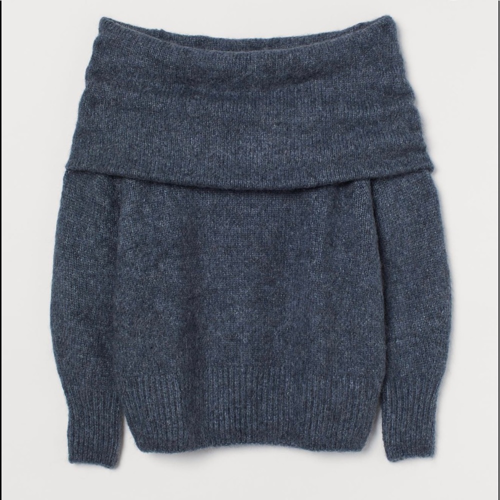 Off the shoulder sweater